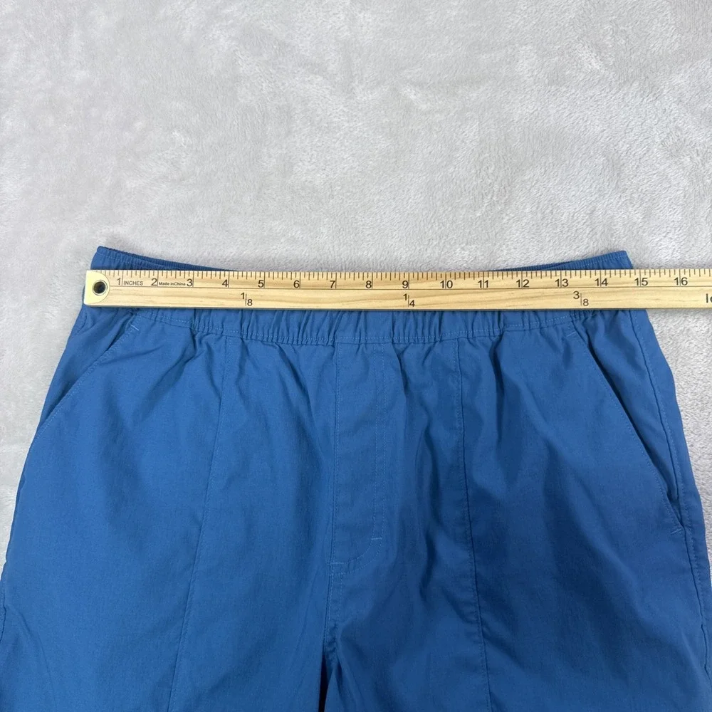 The North Face Classic V Shorts Mens Medium Blue Casual Hiking Pull-On